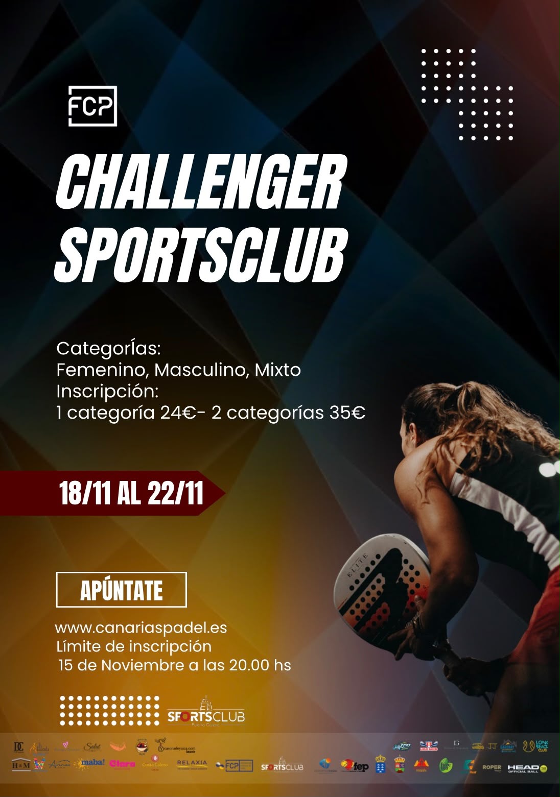 CHALLENGER SPORTSCLUB PUERTO CALERO 2026